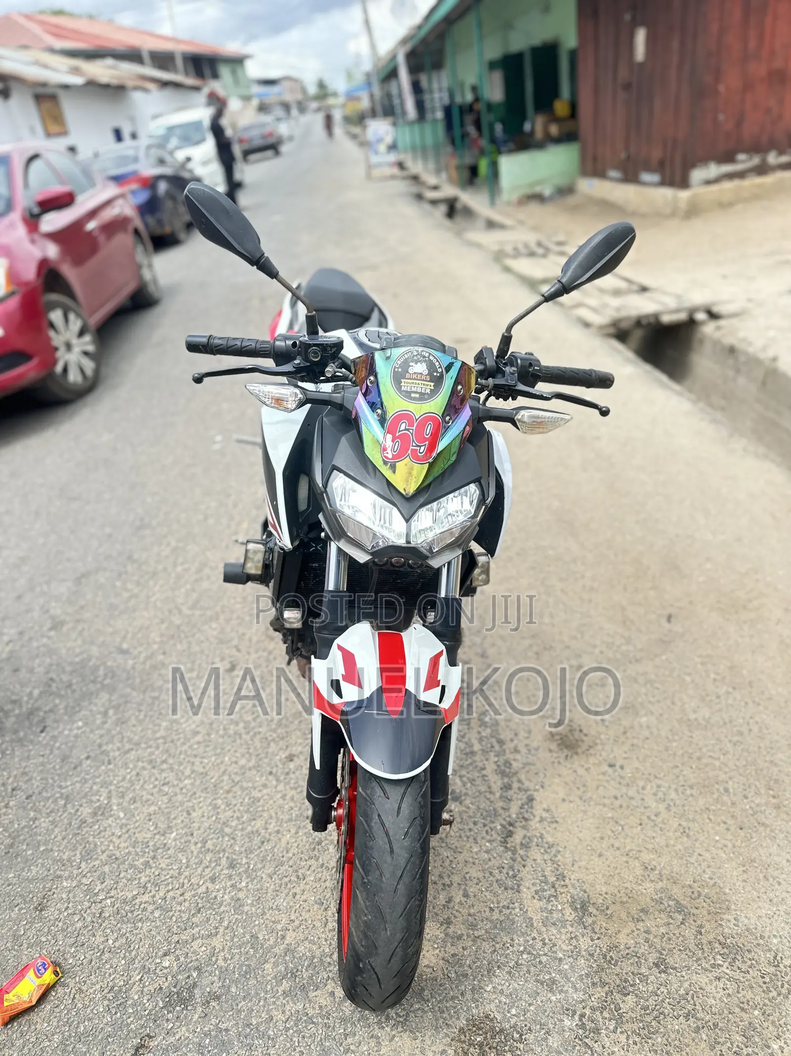 Kawasaki Z400 2022 White