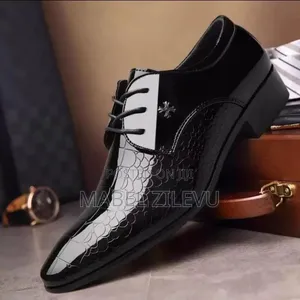Patent Black Leather Shoe