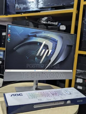 Desktop Computer HP EliteOne 800 G6 16GB Intel Core i7 SSD 512GB