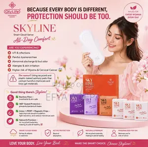 SkyLine Sanitary Natural Pads