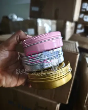100ml Aluminum Tin Jars (25 Pieces)