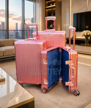 Luxury 3-Piece RIMOWA Suitcase Set – Durable, Stylish Travel Ready