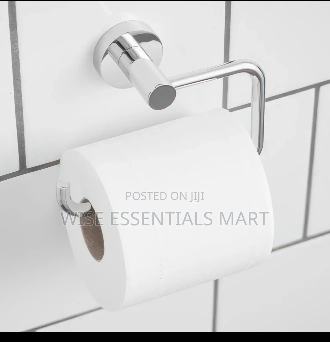 Bathroom Towel and Tissue Holder