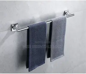 Bathroom Towel and Tissue Holder