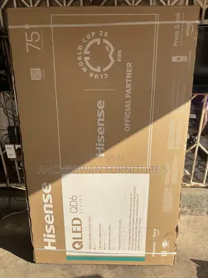 Brand New Inbox Hisense Qled 75 Inches Smart Vidaa Software TV