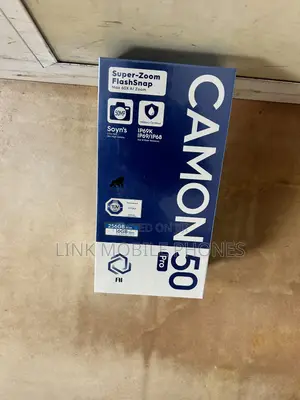 New Tecno Camon 50 Pro 256 GB Black