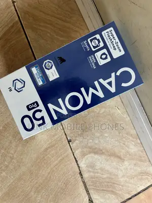 New Tecno Camon 50 Pro 256 GB Black