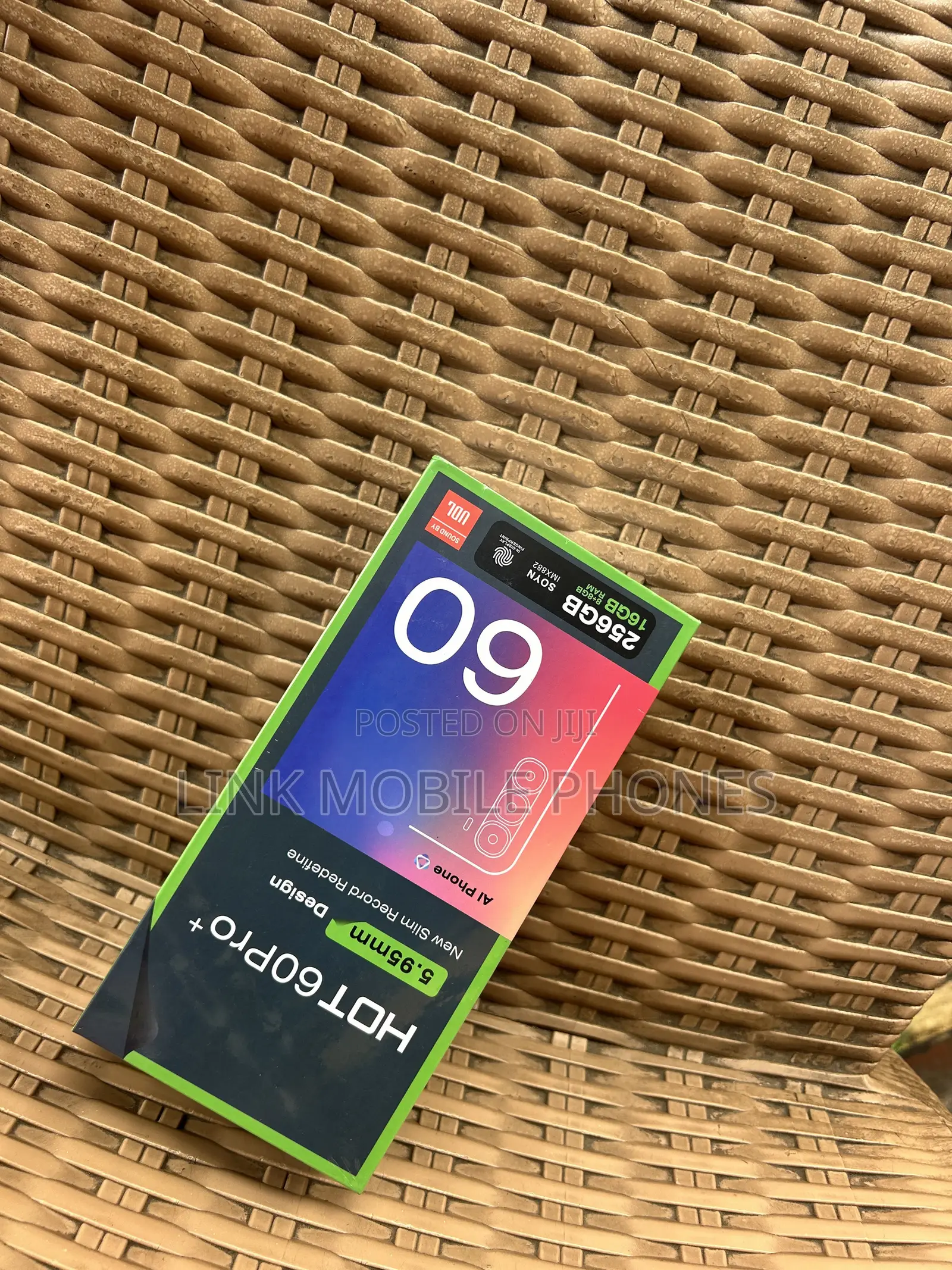 New Infinix Hot 60 Pro+ 256 GB Black
