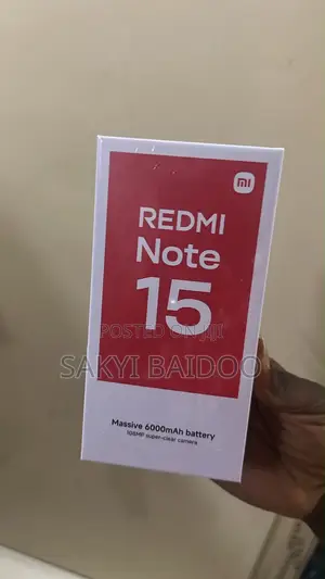 New Xiaomi Redmi Note 15 256 GB Purple