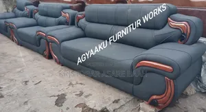 New Quality Black Sofa Set