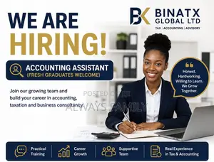 Accounting Assistant (Fresh Graduates Welcome)