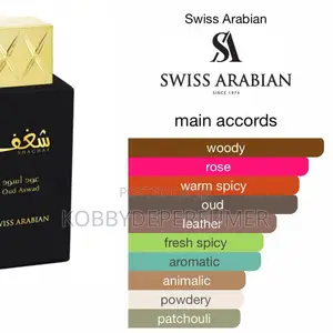 Original Swiss Arabian Shaghaf Oud Aswad