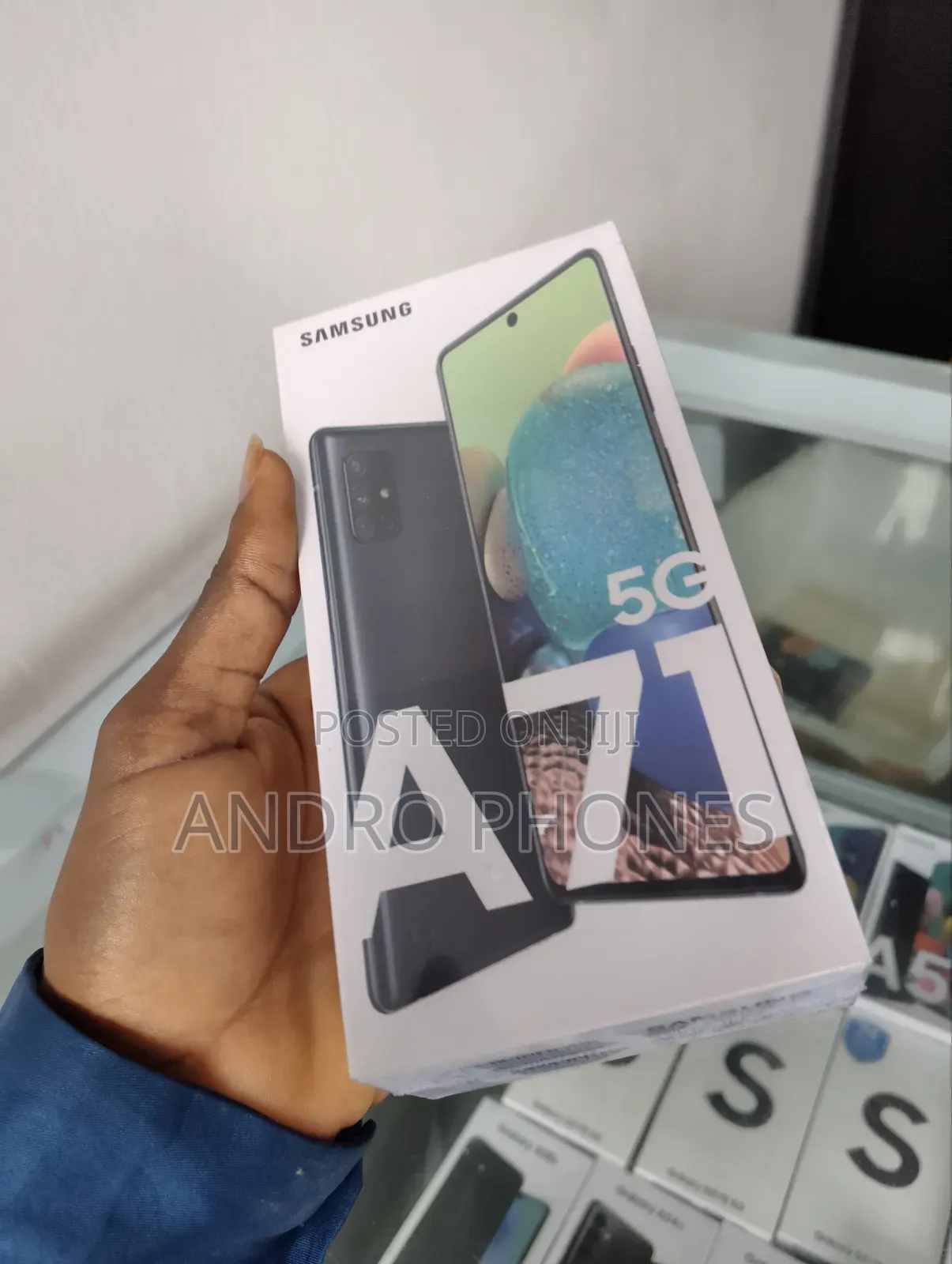 New Samsung Galaxy A71 5G 128 GB Black