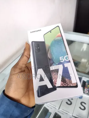 New Samsung Galaxy A71 5G 128 GB Black