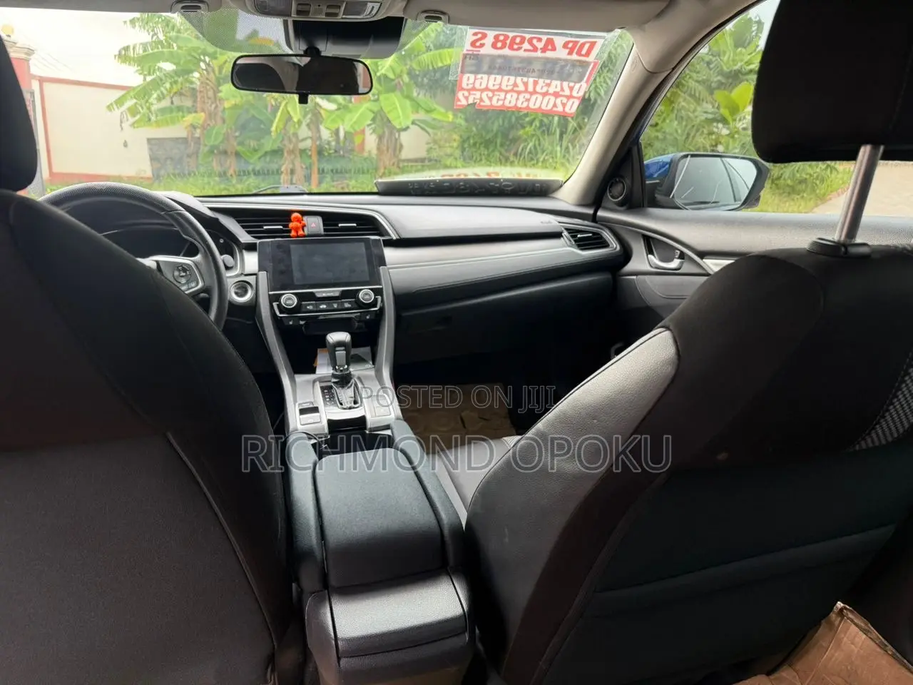 Honda Civic EX Sedan 2018 Blue