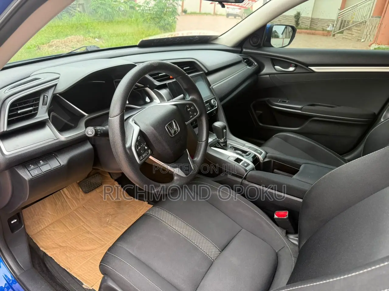 Honda Civic EX Sedan 2018 Blue