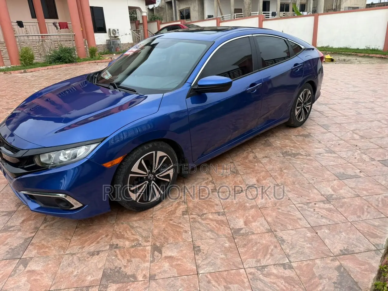Honda Civic EX Sedan 2018 Blue