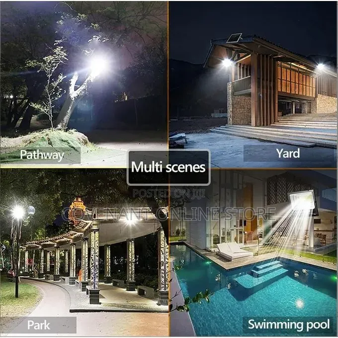 Solar LED Outdoor Flood Light - Waterproof Energy Saving