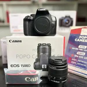 Canon EOS 1500D + Efs 18-55mm Lens