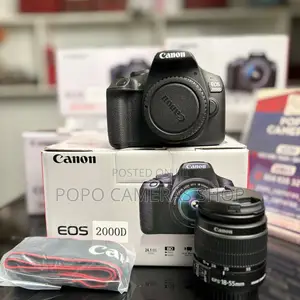 Canon EOS 2000D + Efs 18-55mm Lens