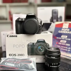 Canon EOS 200D+ Efs 18-55mm Lens