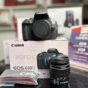 Canon EOS 650D + Efs 18-55mm Lens