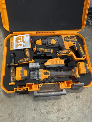 Ingco 3pcs Corldess Combo Kit 20 Volts