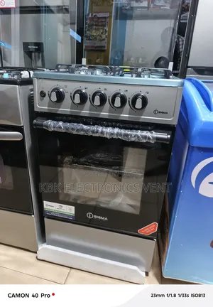 Sigma 50*50 4Burner Gas Cooker Oven+ Grill + Auto Ignition