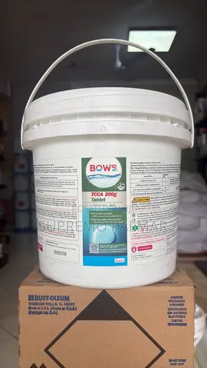 Swimming Pool Chlorine TCCA Tablets 200g ×25 Pieces 5kg– 90% Chlorine