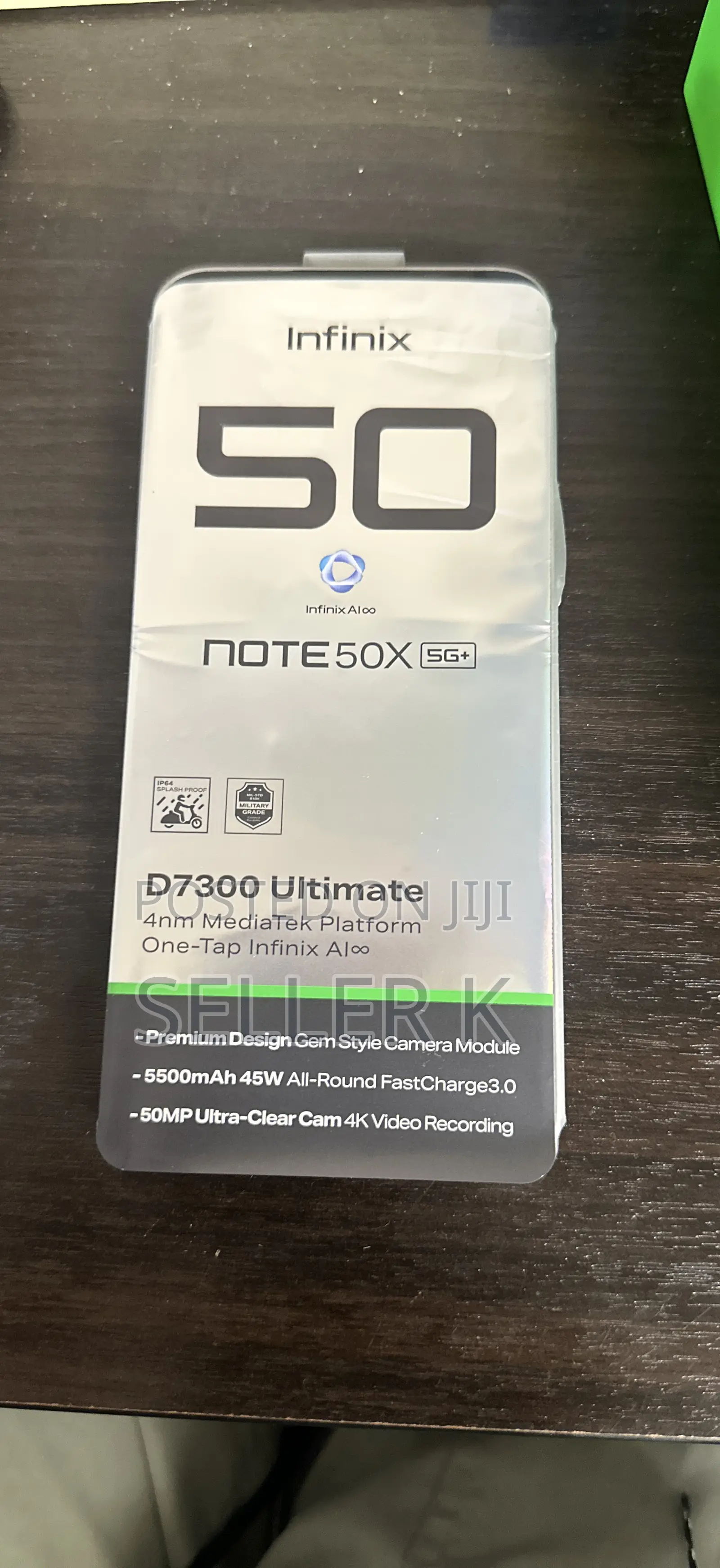 New Infinix Hot 50 Pro+ 4G 128 GB Gray