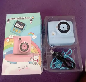 DIY Instant Digital Camera Blue. With Instant Printing