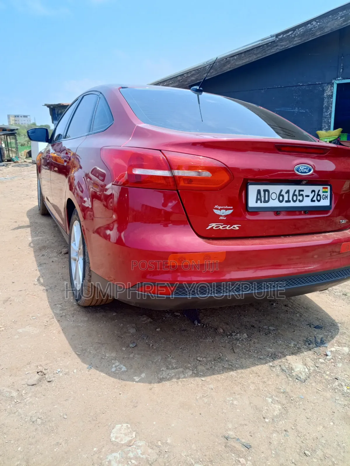 Ford Focus 2017 Red