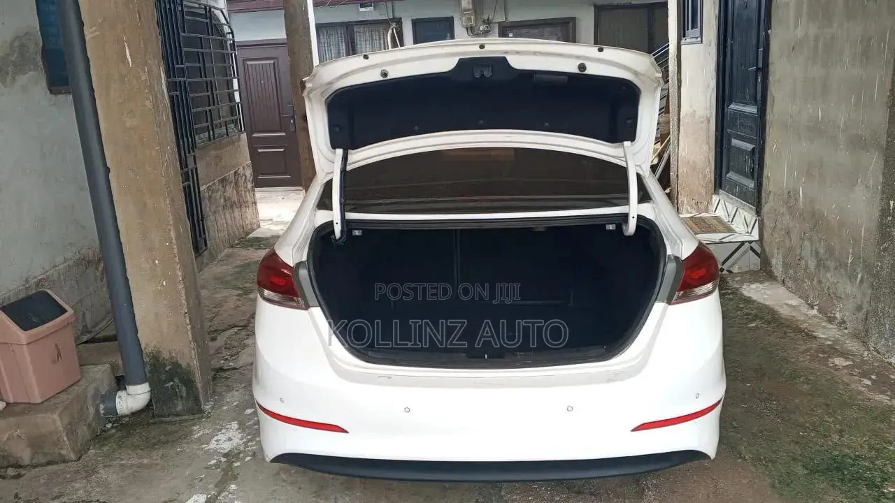 Hyundai Elantra Limited Sedan FWD (2.0L 4cyl 6A) 2017 White