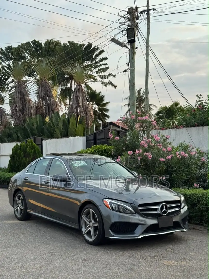 Mercedes-Benz C300 Sport 4Matic Sedan AWD (2.0L 4cyl 7A) 2017 Gray