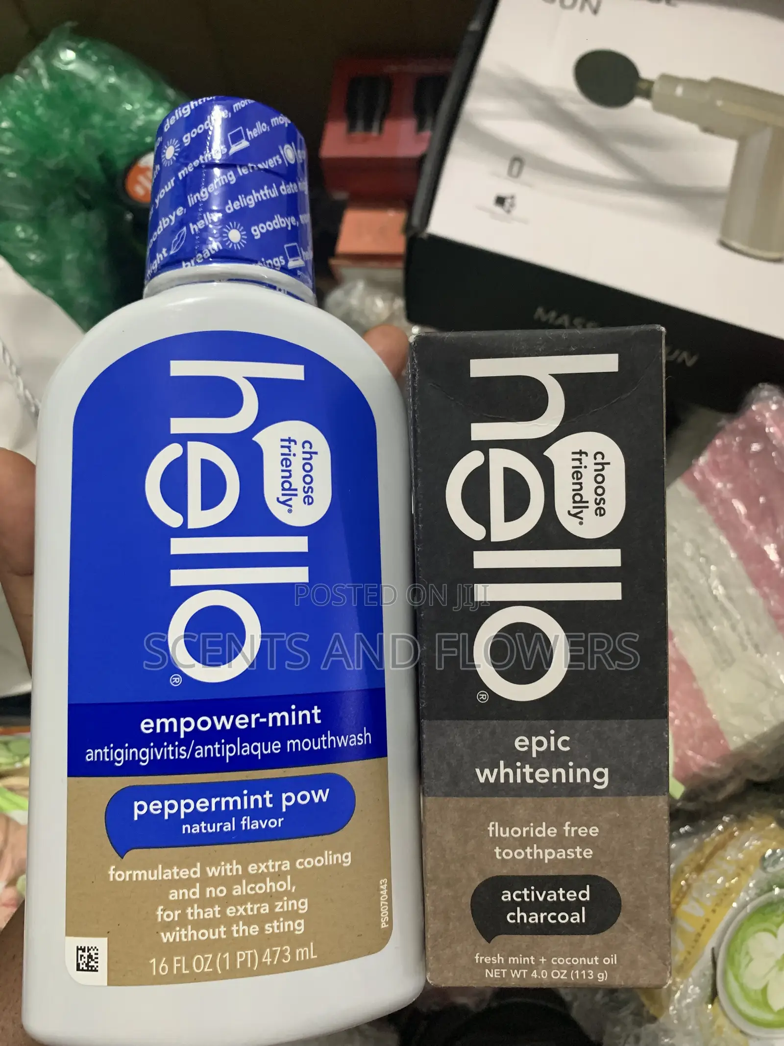 Hello Epic Whitening Toothpaste and Mouthwash Set