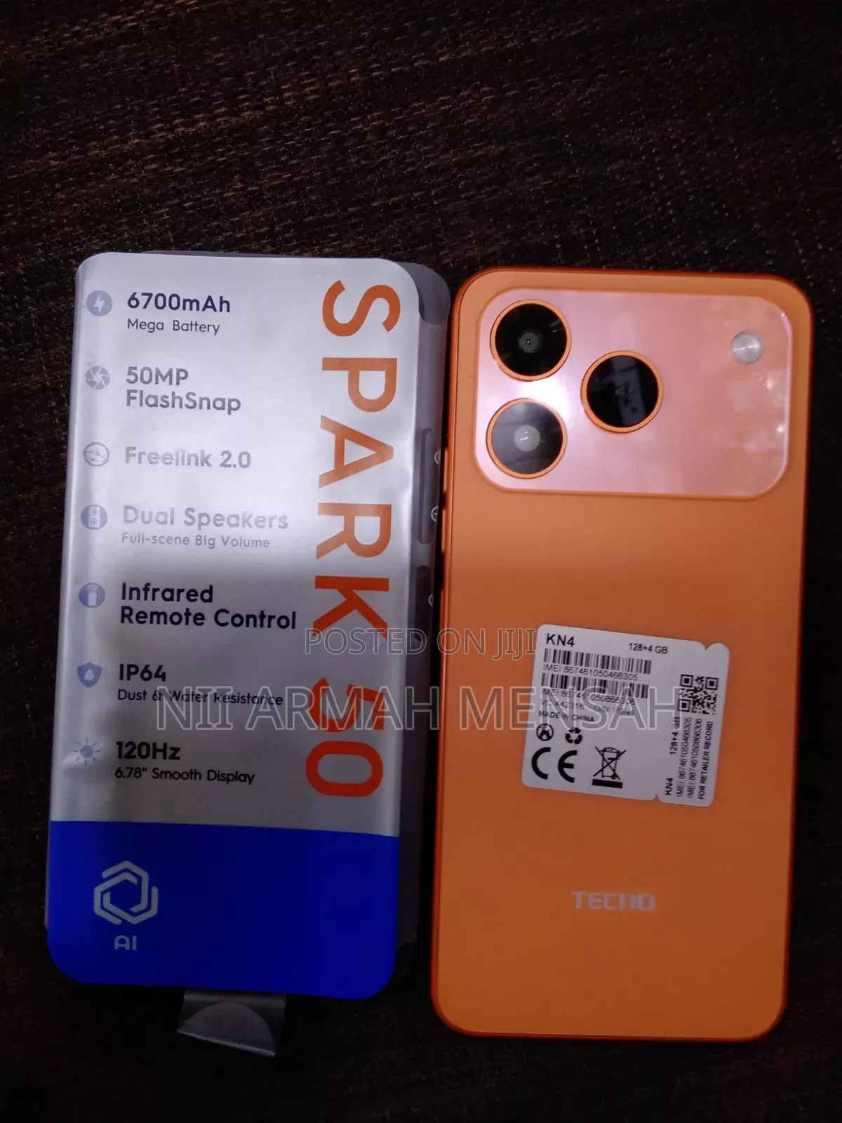 New Tecno Spark 40 Pro+ 256 GB