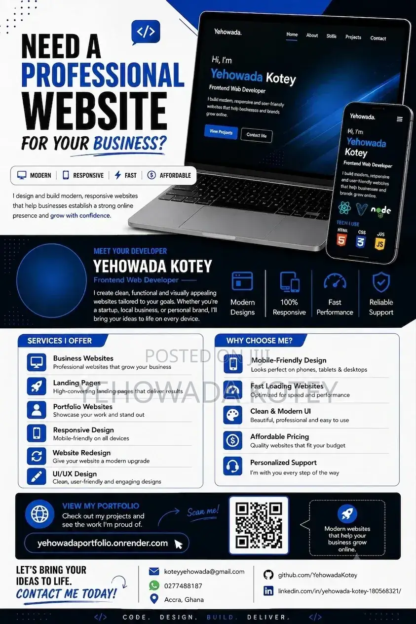 Professional Web Design Frontend Development Services