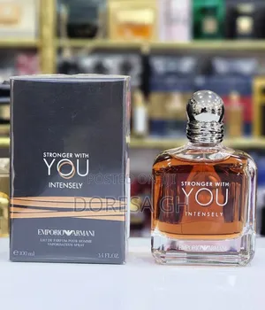 Armani Stronger With You Intensely|Luxury Long-Lasting Perfume for Men
