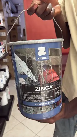 Zinga Galvanized Paint,96%Zinc 10kg