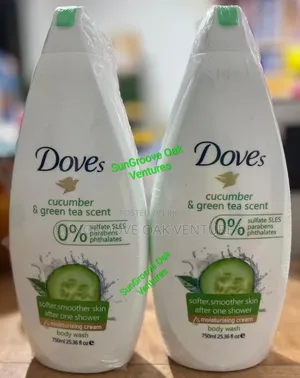 Dove Cucumber and Green Tea Body Wash 750ml