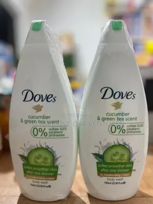 Dove Cucumber and Green Tea Body Wash 750ml