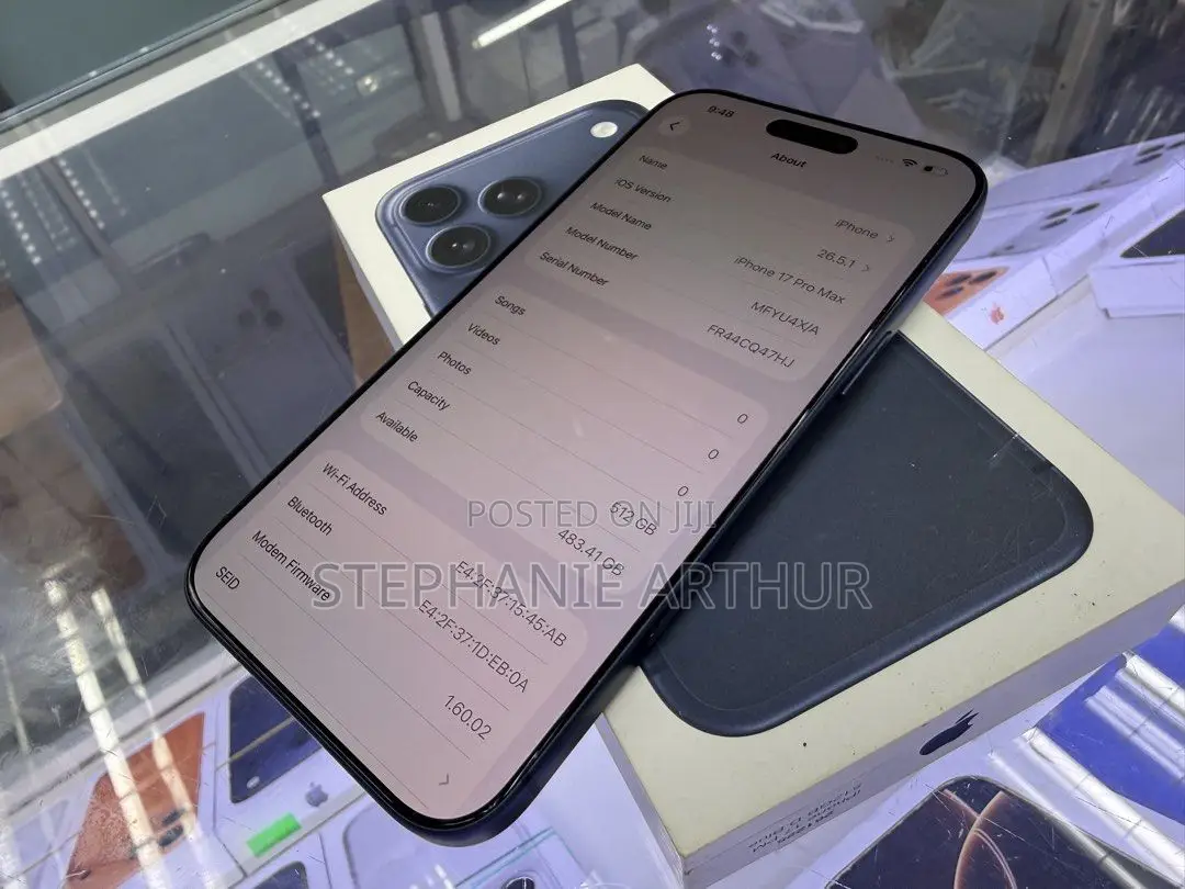 Apple iPhone 17 Pro Max 512 GB Blue