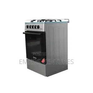 Compact 4-Burner Freestanding Hybrid Cooker