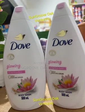 DOVE Glowing Rice Water and Lotus Flower Triple Moisture Serum 500ml