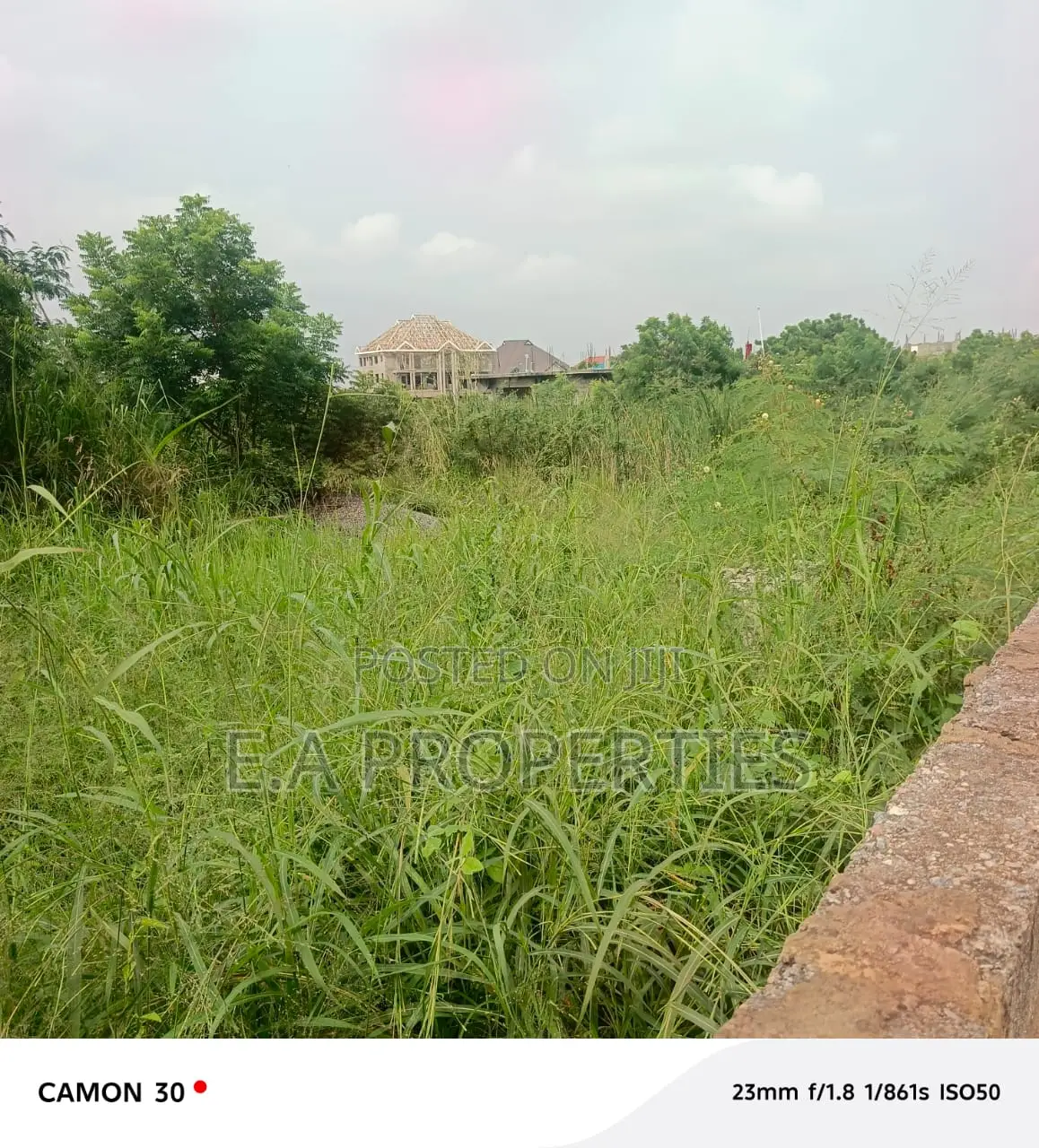 Road Side Land for Sale at East Legon Hills Road