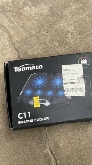 Gaming Laptop Cooling Pad With RGB Six Fans for 11-17.3” Laptop
