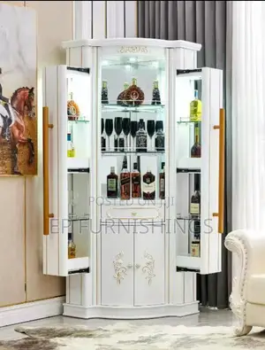 Luxury Corner Bar Display Cabinet