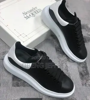 Original Alexander McQueen Black, Sole White