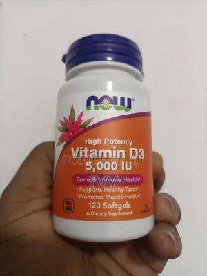 Now Vitamin D3 5000iu