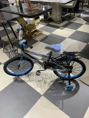 Kids' Bicycle With Basket Training Wheels